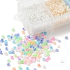 3500Pcs 7 Colors 12/0 Glass Round Seed Beads SEED-YW0001-22-5