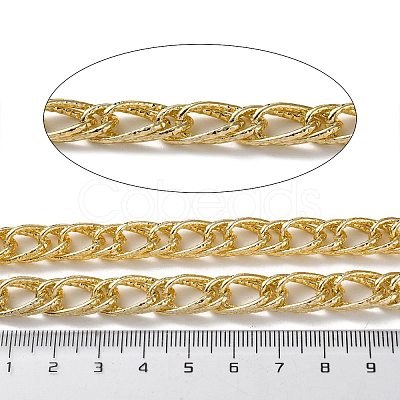 Oxidation Aluminum Textured Rope Chains CHA-H001-11KCG-1