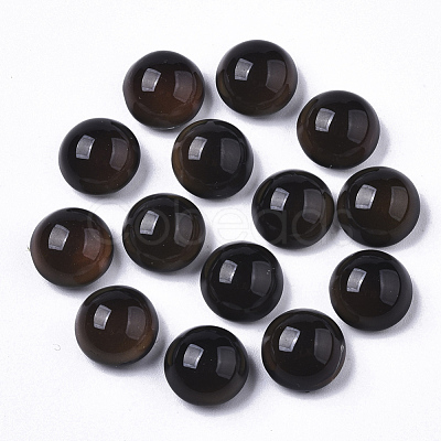 Translucent Glass Cabochons GLAA-T023-03B-1