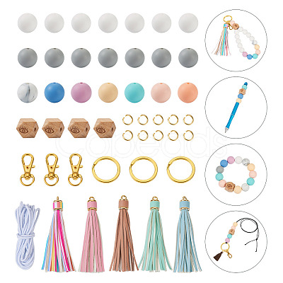 DIY Keychain Wristlet Making Kit DIY-TA0004-21-1