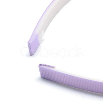 Plain Plastic Hair Band Findings OHAR-Q275-03G-1