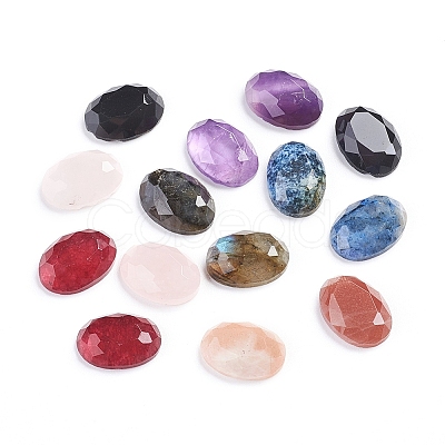 Natural Mixed Gemstone Cabochons X-G-L514-029-1