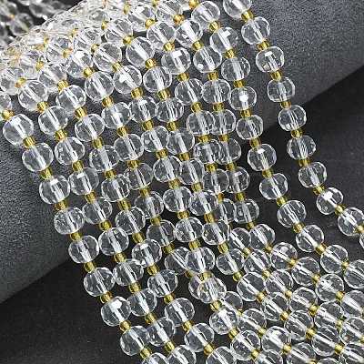 Synthetic Quartz Beads Strands G-K389-E77-01-1