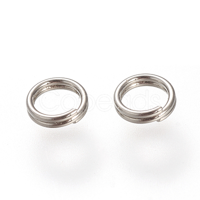 Tarnish Resistant 304 Stainless Steel Split Rings STAS-S066-17-1