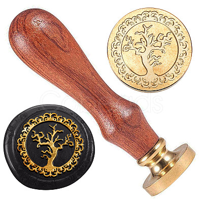 Wax Seal Stamp Set AJEW-WH0208-865-1