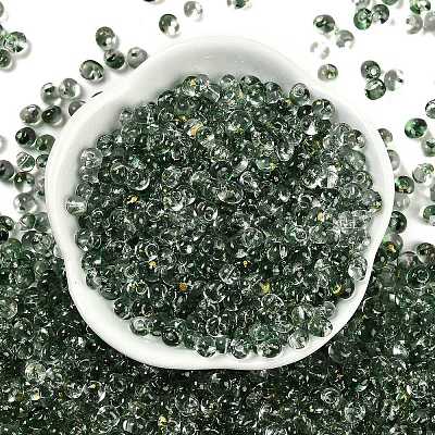 6/0 Spray Paint Glass Seed Beads SEED-H003-11I-1