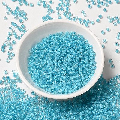 8/0 Transparent Glass Seed Beads SEED-F003-03B-10-1