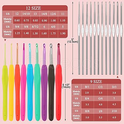 DIY Knitting Tool Kit SENE-PW0022-01-1