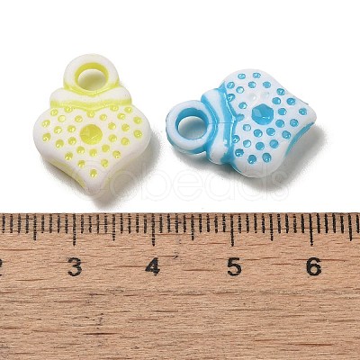 Opaque Acrylic Pendants OACR-E039-35-1