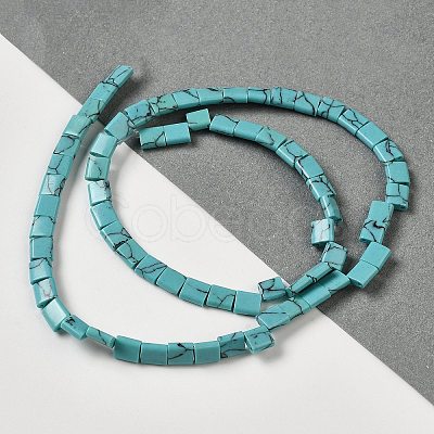 Synthetic Turquoise Beads Strands G-F762-A02-01-1