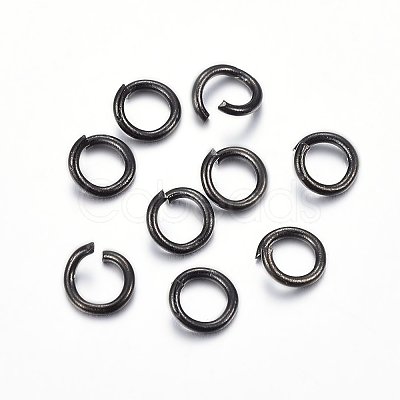 304 Stainless Steel Open Jump Rings X-STAS-H467-03B-6MM-1