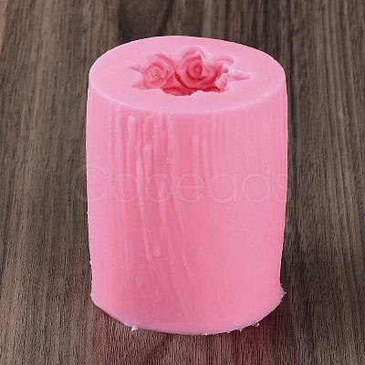 Rose Flower Pillar Candle Molds CAND-NH0001-01-1