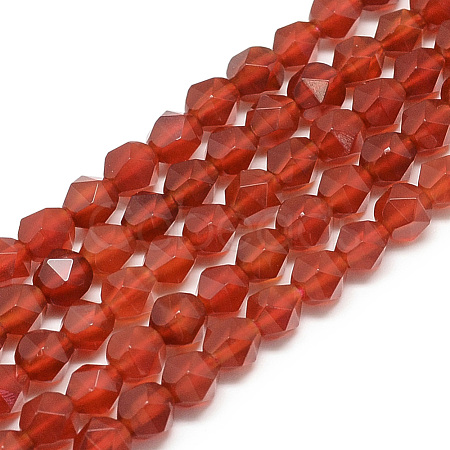 Natural Carnelian Beads Strands G-S149-18-10mm-1