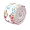 Patchwork Craft Cotton Quilting Fabric, Jelly Roll Fabric, Clothing Accessories, Mixed Color, 260~1000x145~1000x62mm