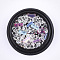 Rhinestone Cabochons, Nail Art Decoration Accessories, Mixed Shapes, Mixed Color, 3.5~7x3~3.5x2~2.5mm