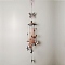 Iron Wind Chime, for Home Garden Hanging Decorations, Butterfly, 900mm