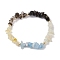 Capricornus Guardian Gemstone Stretch Bracelets, Chip, Inner Diameter: 2-1/4 inch(5.65cm)