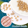 PandaHall Elite 60Pcs 3 Style Long-Lasting Hollowed Plated Brass Beads KK-PH0006-81-4