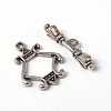 Tibetan Style Alloy Toggle Clasps X-LF5127Y-1