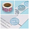 1 Inch Thank You Self-Adhesive Paper Gift Tag Stickers DIY-E027-A-01-4