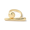 Alloy Open Cuff Rings for Women RJEW-S412-04G-06-3