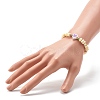 Handmade Polymer Clay Beads Stretch Bracelets BJEW-JB06432-4