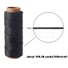 SUNNYCLUE 1 Roll Eco-Friendly Waxed Polyester Cord YC-SC0001-01-2