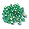 AB Color Plated Glass Beads EGLA-P059-03A-AB07-1