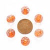 Transparent Acrylic Beads TACR-S154-10A-84-3