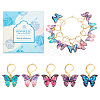 SUNNYCLUE DIY Butterfly Pendant Decoration Making Kit DIY-SC0021-26-1