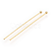 Brass Ball Head Pins KK-G331-10-0.8x40-4