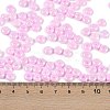 Opaque Colours Luster Glass Seed Beads SEED-P008-01C-12-4