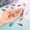 Transparent Resin Crystal AB Rhinestone Pendants Set RESI-TAC0002-46A-13