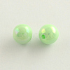 AB Color Plated Acrylic Round Beads SACR-Q109-20mm-03-1