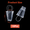 Valentine's Day SUPERFINDINGS 6Pcs Trapezoid PP Plastic Gift Bags ABAG-FH0001-06-2