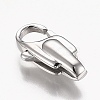 Polished 316 Surgical Stainless Steel Lobster Claw Clasps STAS-Z013-11P-3