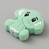 Elephant Silicone Beads SIL-WH0002-83D-2