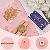 SUNNYCLUE 200Pcs Brass Spacer Beads KK-SC0004-05-3