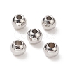 304 Stainless Steel Round Spacer Beads STAS-N020-18D-1