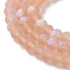 Imitation Jade Glass Beads Strands EGLA-A034-T3mm-MB21-4