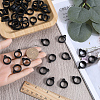 Gorgecraft 50Pcs Silicone Pendant SIL-GF0001-33C-3