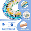 Pandahall 12 Strands 6 Colors Electroplate Glass Beads Strands EGLA-TA0001-31-10