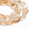 Natural Citrine Beads Strands X-G-G841-A09-3
