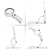 Circle Light Source LED Magnifying Glass Desk Lamp MAGL-PW0002-02-1