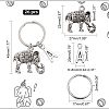 Nbeads Elephant Stitch Markers KEYC-NB0001-37-2