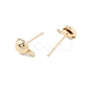 304 Stainless Steel Stud Earring Findings STAS-P307-17A-G-3