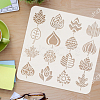 PET Hollow Out Drawing Painting Stencils DIY-WH0391-0673-3