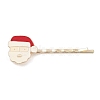 Christmas Theme Alloy Enamel Hair Bobby Pin AJEW-A056-04D-2