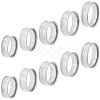 Unicraftale 10Pcs 5 Size 304 Stainless Steel Grooved Finger Ring Settings STAS-UN0041-21P-9