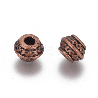 Tibetan Style Spacer Beads X-RLF0586Y-1